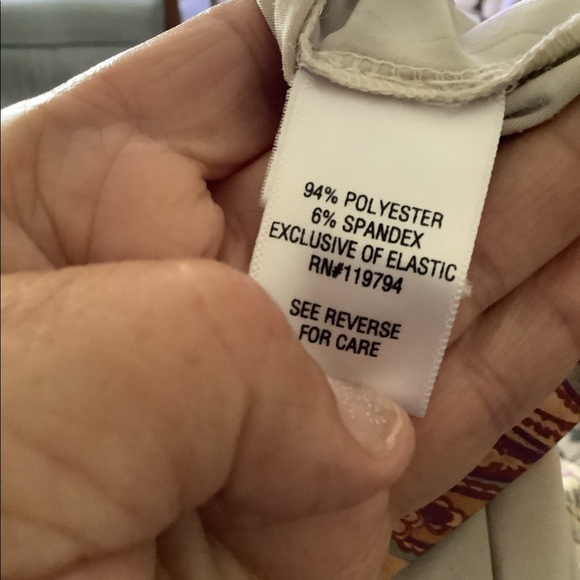 APT 9 beach cover or summer dress stretchy with beading earth-tones. Siz… - Picture 7 of 13